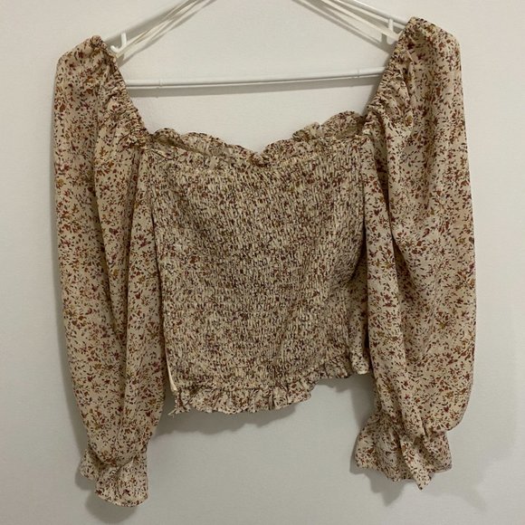 Floral sweetheart blouse - SWOT - Picture 3 of 6